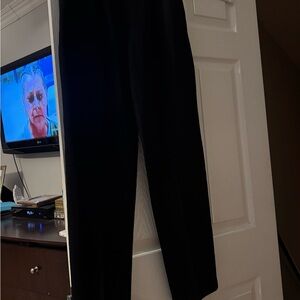 St. John knit black pleated pants